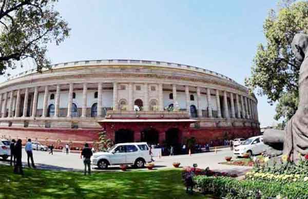 Parliament house of India from outside